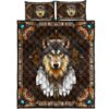 The Wolf American Native All Over Print Bedding Set
