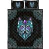 The Wolf In The Night Mandala All Over Print Bedding Set