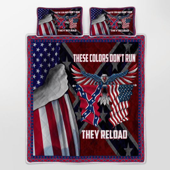 These Colors Dont Run They Reload Quilt Bedding Set These Colors Dont Run They Reload Quilt Bedding Set