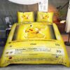 Thicc Pikachu Pokemon Bedding Set