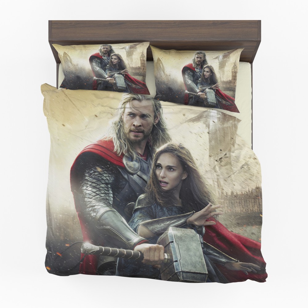 Thor the Dark World Chris Hemsworth Jane Foster Bedding Set Thor the Dark World Chris Hemsworth Jane Foster Bedding Set