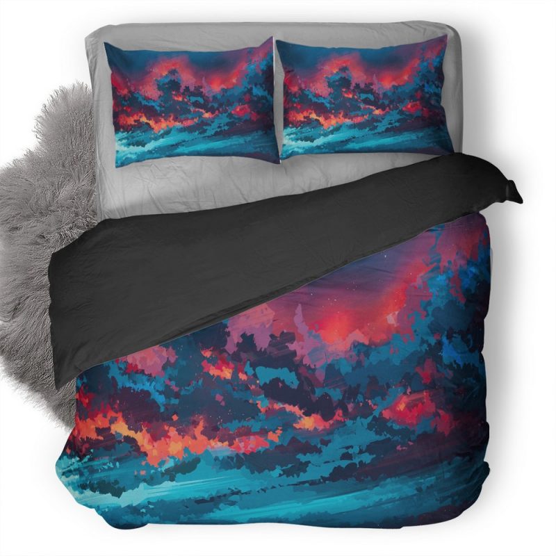 Thunder Clouds Li Duvet Cover and Pillowcase Set Bedding Set Thunder Clouds Li Duvet Cover and Pillowcase Set Bedding Set