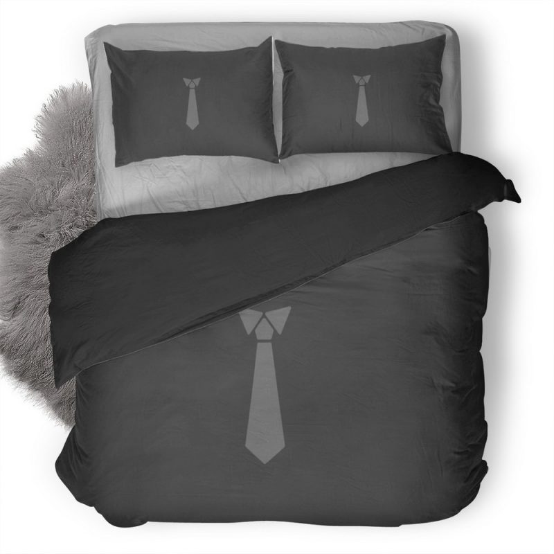 Tie Minimalism Duvet Cover and Pillowcase Set Bedding Set Tie Minimalism Duvet Cover and Pillowcase Set Bedding Set