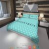 Tiffany And Co Cyan Blue Bedding Set