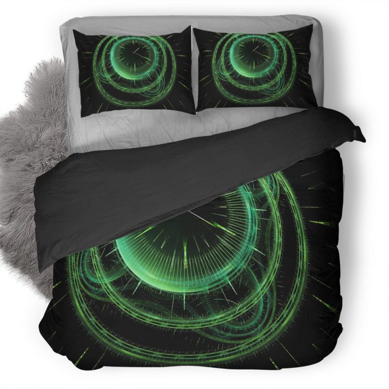 Time Clock Fractal Pb Duvet Cover and Pillowcase Set Bedding Set Time Clock Fractal Pb Duvet Cover and Pillowcase Set Bedding Set