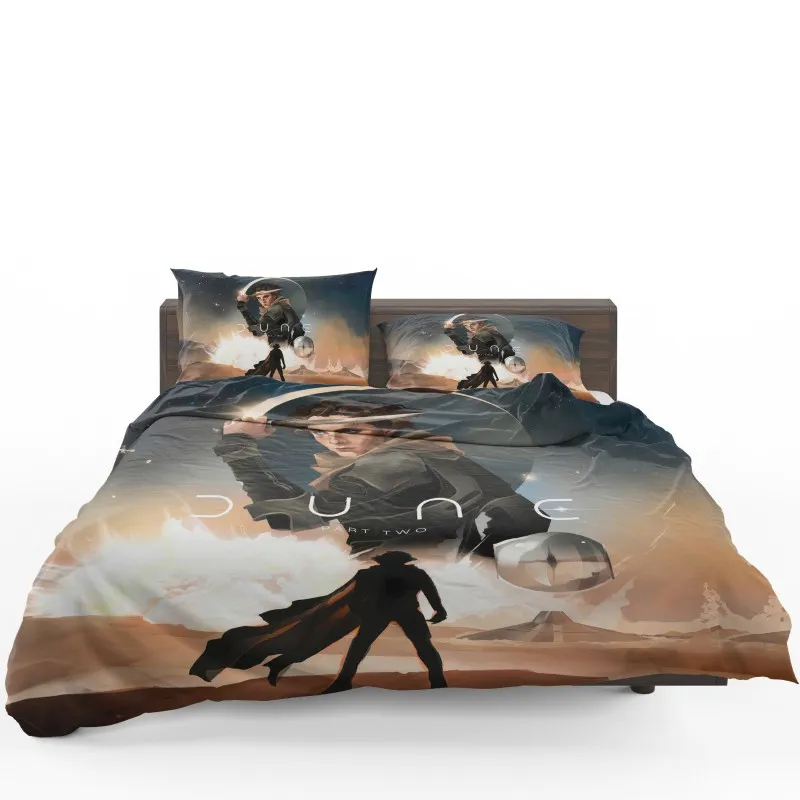 Timothee Chalamet Dune Part Twos Hero Bedding Set Timothee Chalamet Dune Part Twos Hero Bedding Set