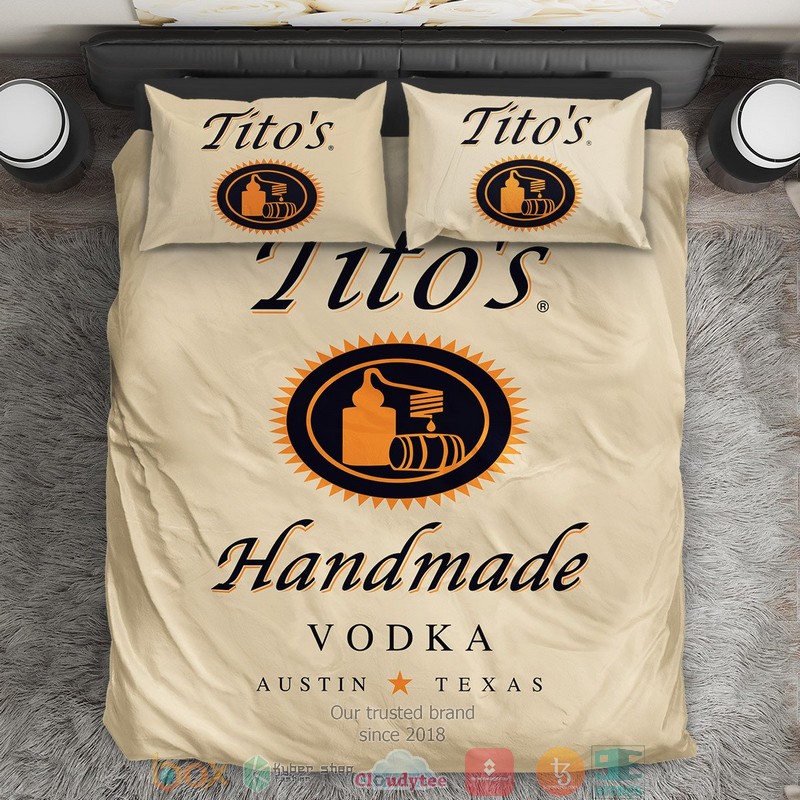 Tito’S Handmade Vodka Drinking Bedding Set Tito’S Handmade Vodka Drinking Bedding Set