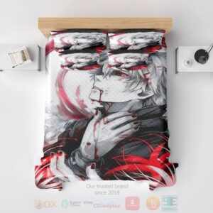 Tokyo Ghoul Root-A Kaneki Ken Modern Pattern Stitched Tokyo Ghoul Bedding Set