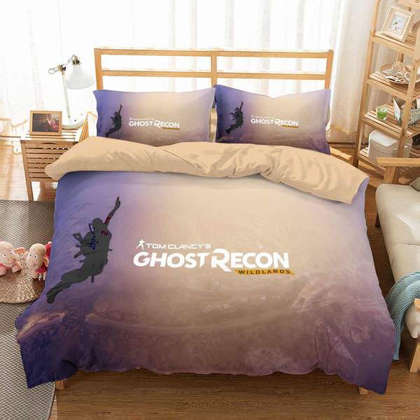 Tom Clancys Ghost Recon Duvet Cover and Pillowcase Set Bedding Set 786 Tom Clancys Ghost Recon Duvet Cover and Pillowcase Set Bedding Set 786