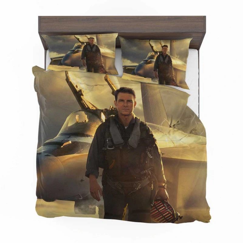 Tom-Cruise-in-Top-Gun-Maverick-Movie-Bedding-Set-1