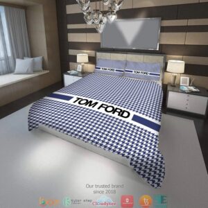 Tom Ford Navy Bedding Set
