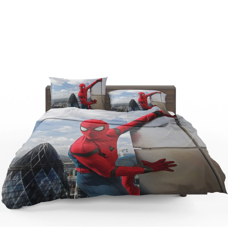 Tom Holland Spider-Man Homecoming Movie Bedding Set Tom Holland Spider-Man Homecoming Movie Bedding Set