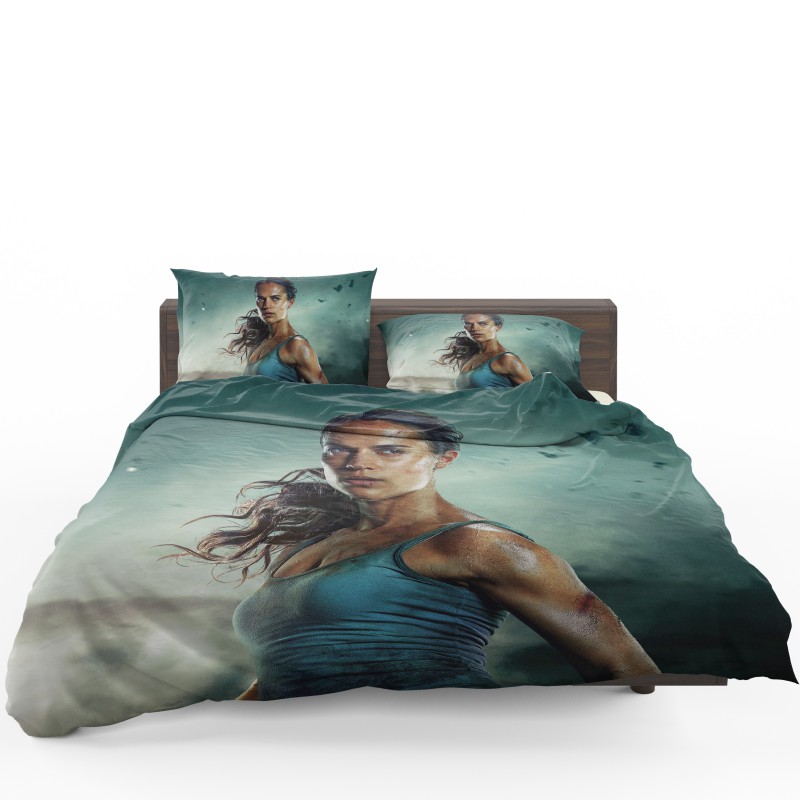 Tomb Raider Alicia Vikander Lara Croft Bedding Set Tomb Raider Alicia Vikander Lara Croft Bedding Set