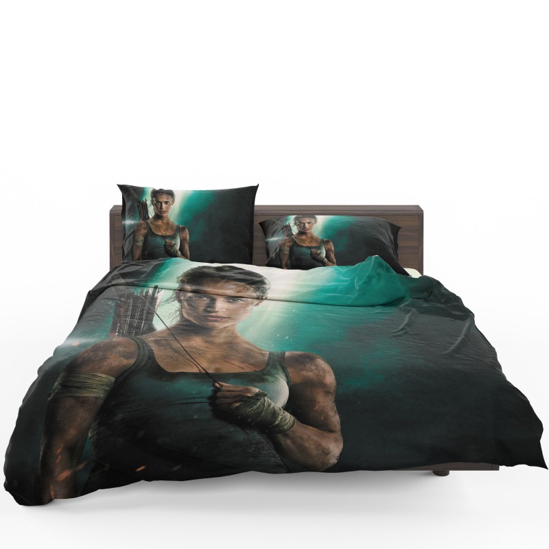 Tomb Raider Alicia Vikander Lara Croft Comforter Set Tomb Raider Alicia Vikander Lara Croft Comforter Set