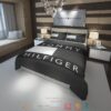 Tommy Hilfiger Logo Grey Bedding Set