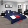Tommy Hilfiger Navy Symbol Full Print Bedding Set
