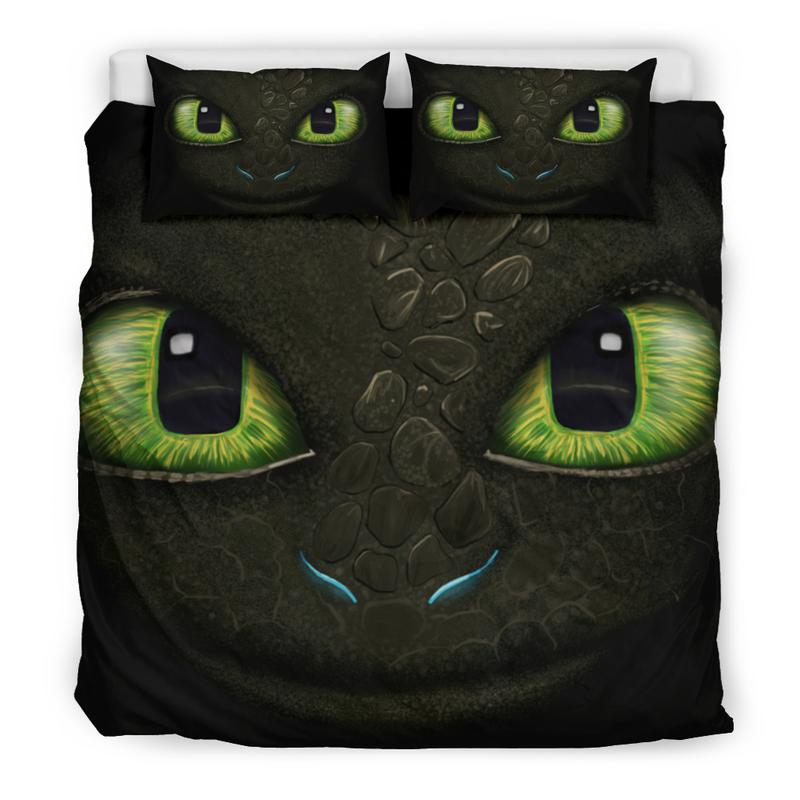 Toothless Duvet Cover and Pillowcase Set Bedding Set 25 Toothless Duvet Cover and Pillowcase Set Bedding Set 25