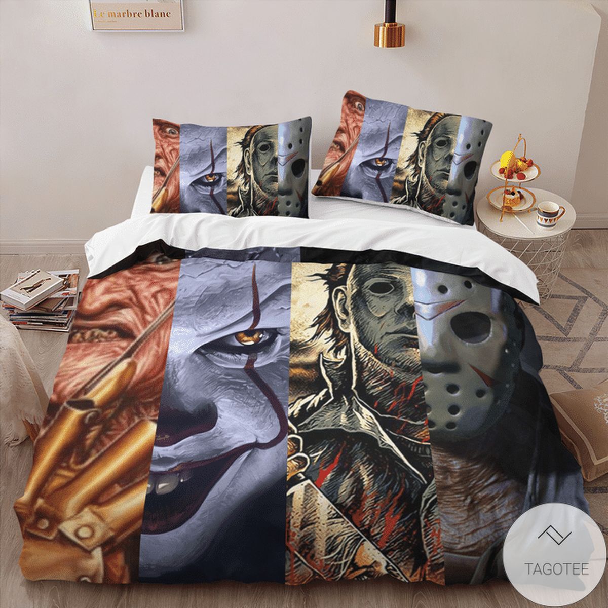 Top Four Horror Guys Bedding Set Top Four Horror Guys Bedding Set