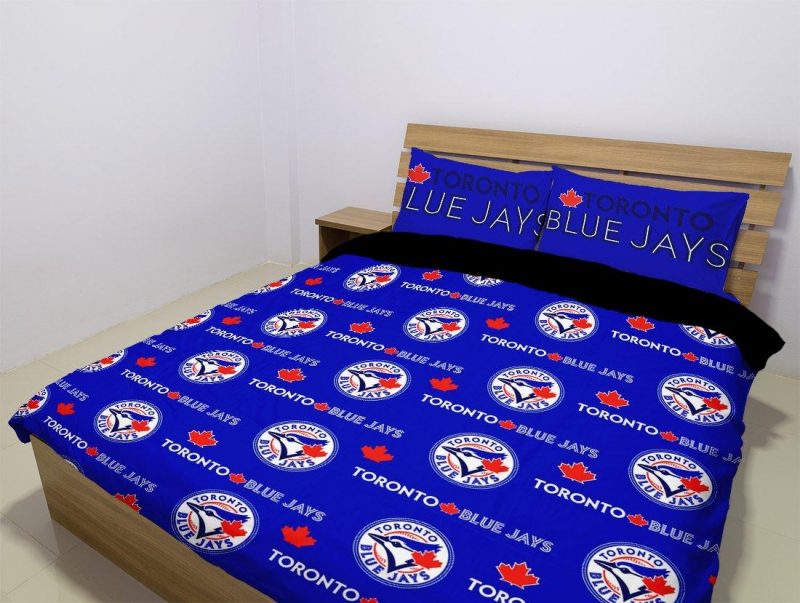 Toronto Blue Jays Duvet Cover and Pillowcase Set Bedding Set 994 Toronto Blue Jays Duvet Cover and Pillowcase Set Bedding Set 994