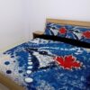 Toronto Blue Jays Duvet Cover and Pillowcase Set Bedding Set 995