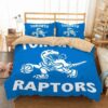 Toronto Raptors 2 Duvet Cover and Pillowcase Set Bedding Set