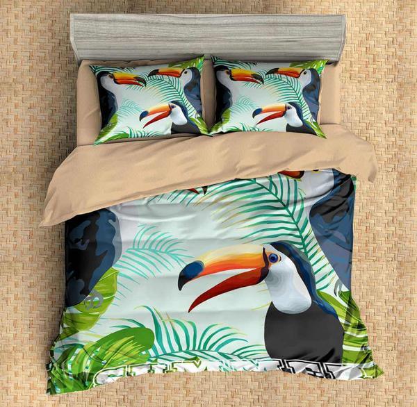 Toucan 10 Duvet Cover and Pillowcase Set Bedding Set Toucan 10 Duvet Cover and Pillowcase Set Bedding Set