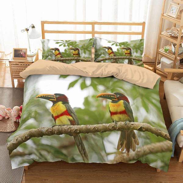 Toucan 3 Duvet Cover and Pillowcase Set Bedding Set Toucan 3 Duvet Cover and Pillowcase Set Bedding Set
