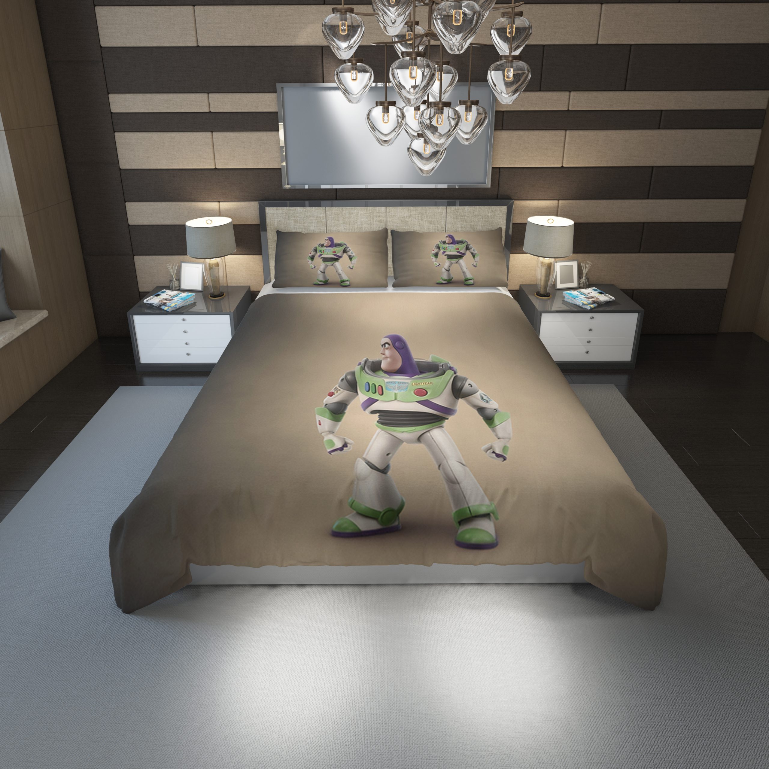 Toy Story 4 Duvet Cover and Pillowcase Set Bedding Set 1219 Toy Story 4 Duvet Cover and Pillowcase Set Bedding Set 1219