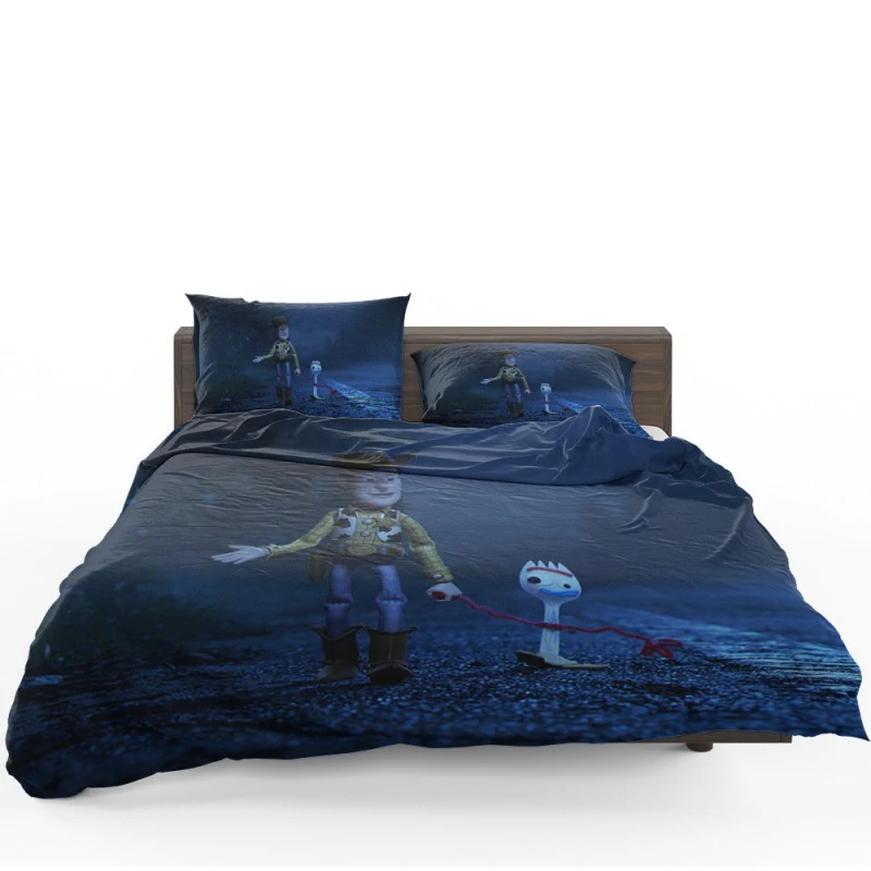 Toy Story 4 Movie Forky Woody Bedding Set Toy Story 4 Movie Forky Woody Bedding Set