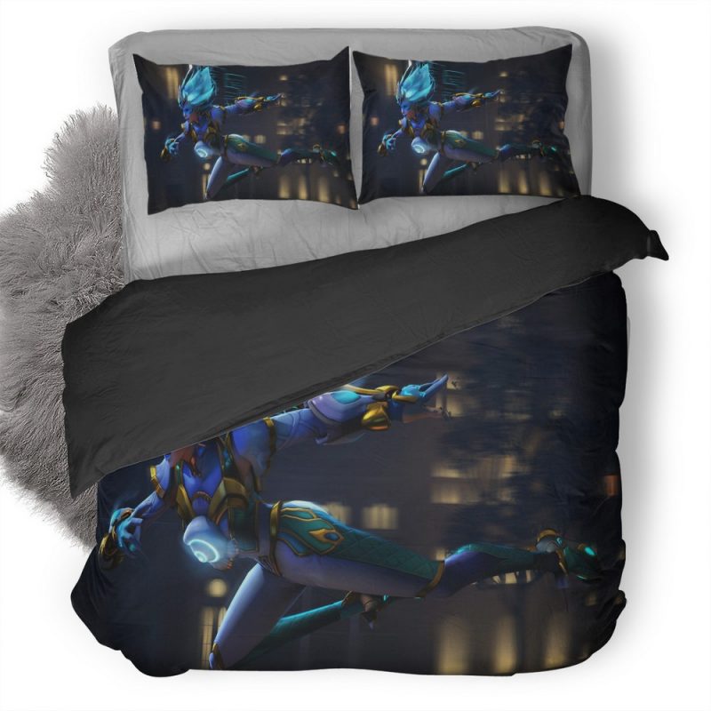 Tracer Overwatch Supersaiyanblue Digital Art Y2 Duvet Cover and Pillowcase Set Bedding Set Tracer Overwatch Supersaiyanblue Digital Art Y2 Duvet Cover and Pillowcase Set Bedding Set
