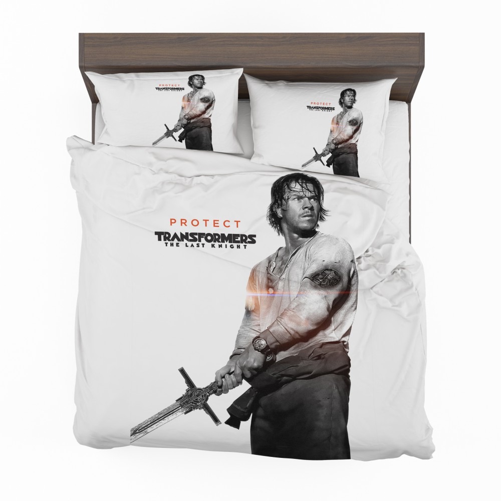 Transformers-The-Last-Knight-Movie-Mark-Wahlberg-Bedding-Set-1