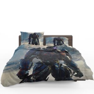 Transformers The Last Knight Sci-fi Thriller Movie Optimus Prime Bedding Set