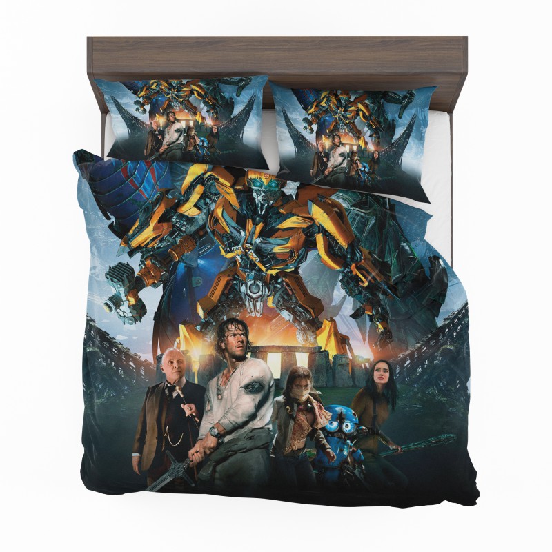 Transformers-the-Last-Knight-Bumblebee-Mark-Wahlberg-Bedding-Set-1