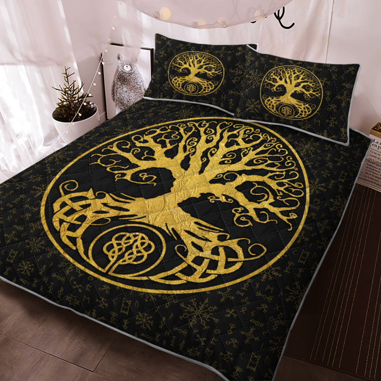 Tree-Of-Life-Yggdrasil-Quilt-Bedding-Set-2