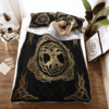 Tree Yggdrasil And Vegvisir Viking Quilt Bedding Set