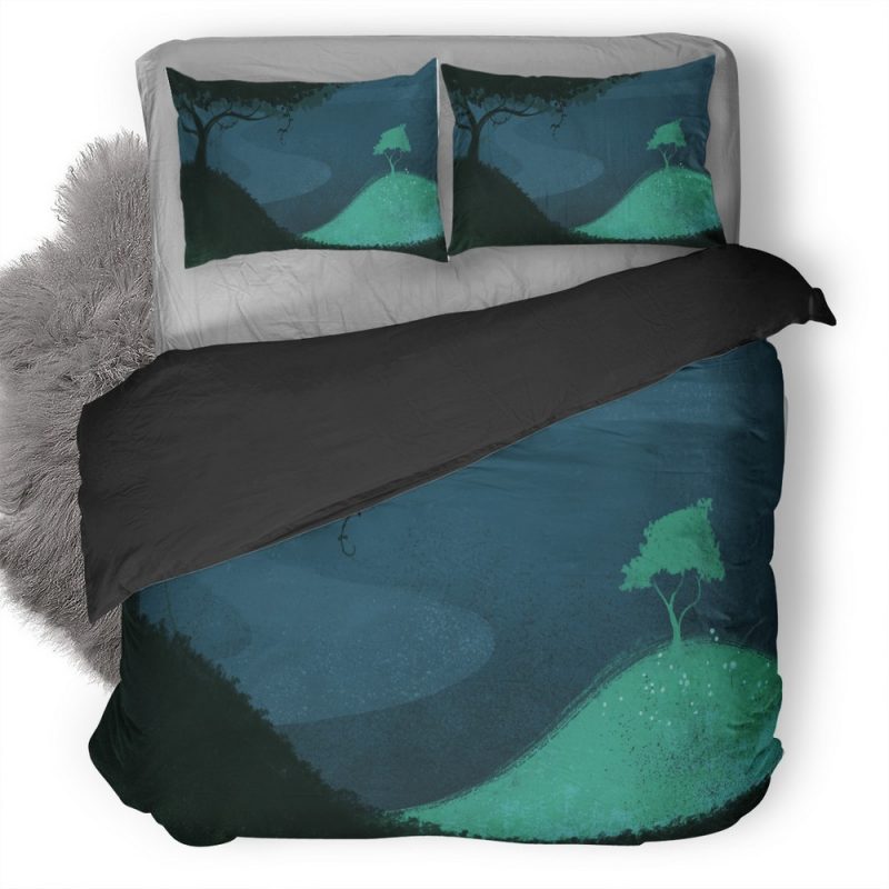 Trees Artwork Image Duvet Cover and Pillowcase Set Bedding Set Trees Artwork Image Duvet Cover and Pillowcase Set Bedding Set