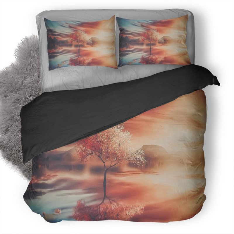 Trees Fantasy Art Gq Duvet Cover and Pillowcase Set Bedding Set Trees Fantasy Art Gq Duvet Cover and Pillowcase Set Bedding Set
