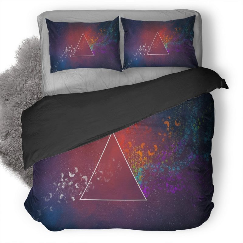 Triangle Art Duvet Cover and Pillowcase Set Bedding Set Triangle Art Duvet Cover and Pillowcase Set Bedding Set