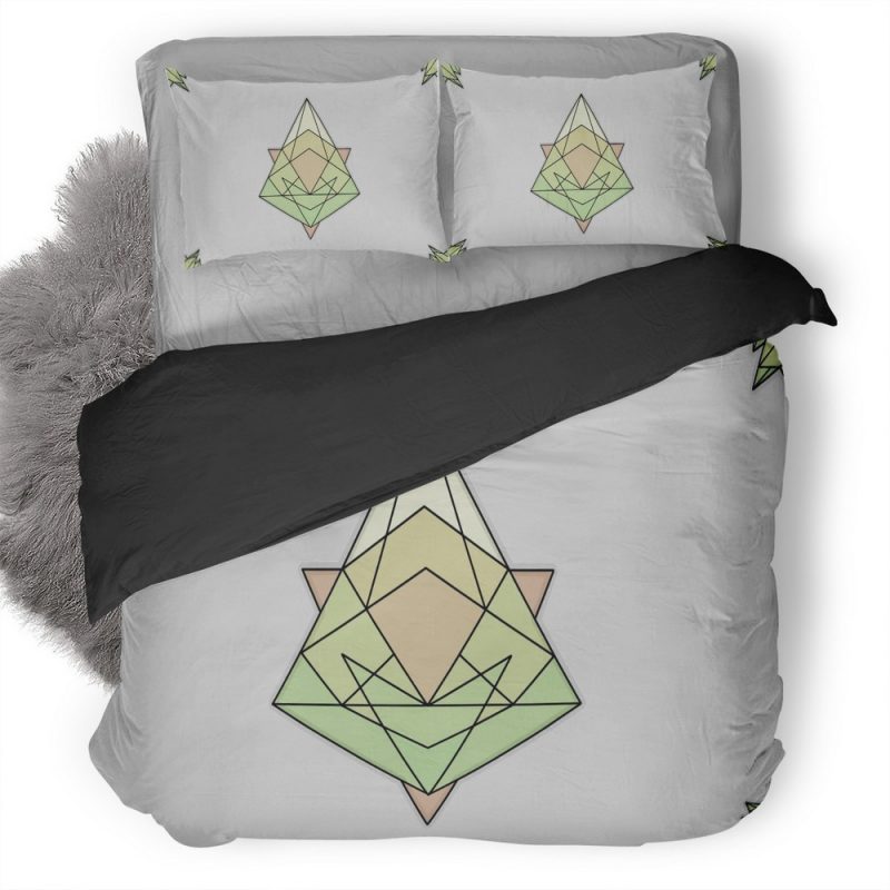 Triangle Minimalism Hd Duvet Cover and Pillowcase Set Bedding Set Triangle Minimalism Hd Duvet Cover and Pillowcase Set Bedding Set