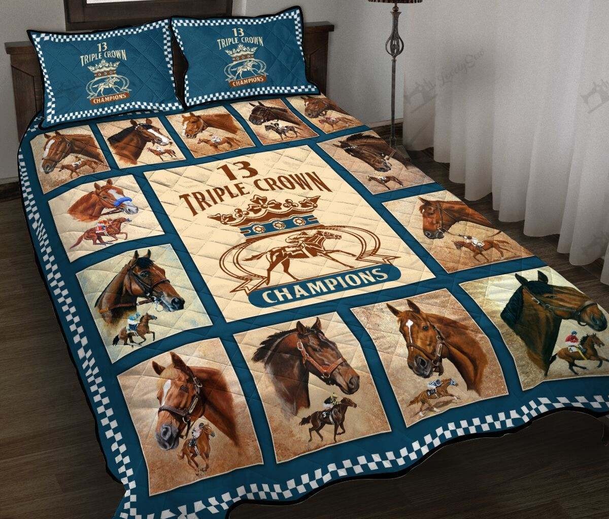 Triple-Crown-Of-Thoroughbred-Racing-Bedding-Set-1