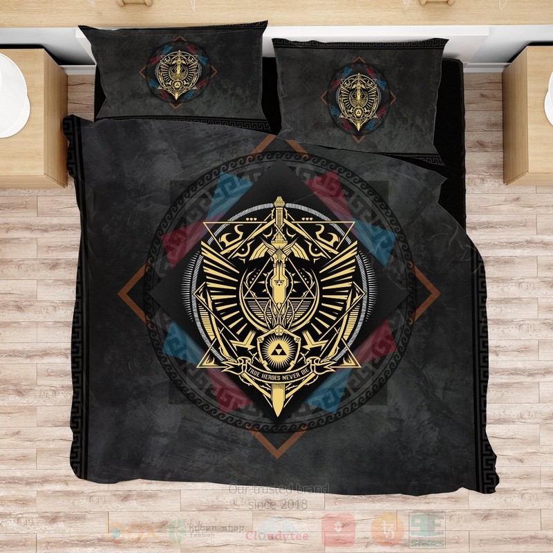 True Heroes Never Die Bedding Set True Heroes Never Die Bedding Set