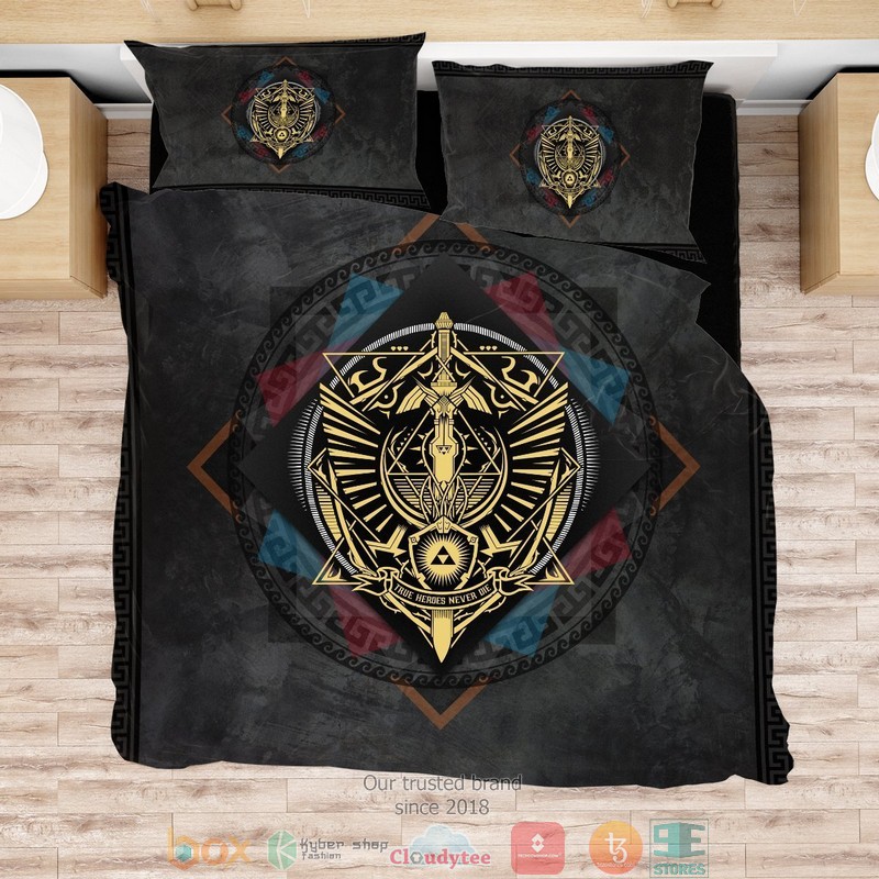 True Heroes Never Die Bedding Set True Heroes Never Die Bedding Set