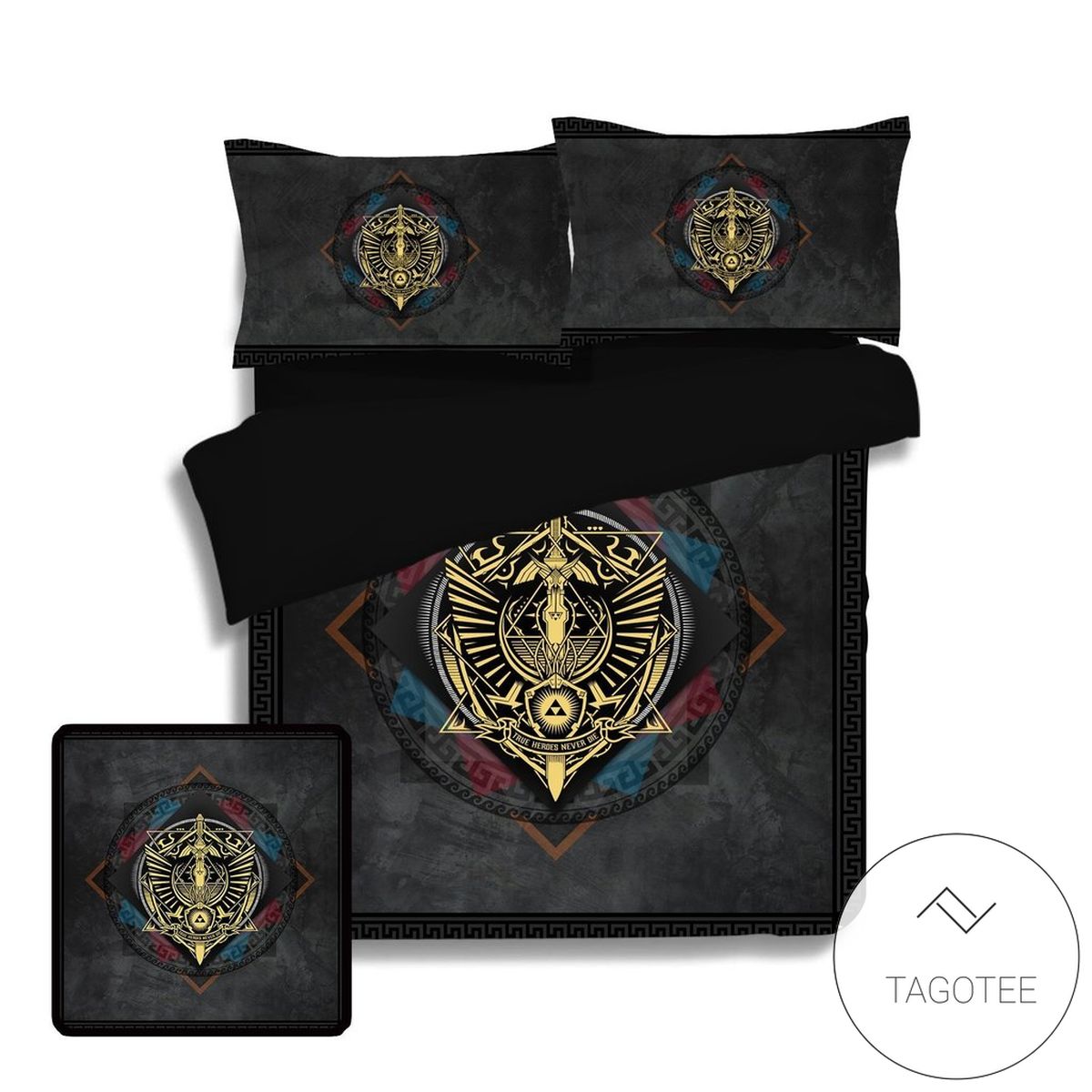 True Heroes Never Die Bedding Set True Heroes Never Die Bedding Set
