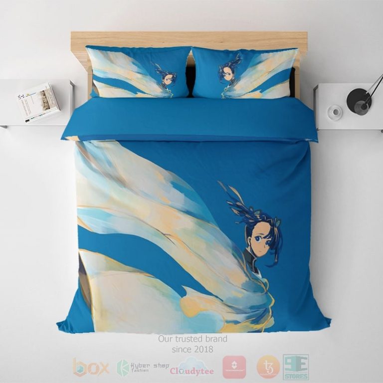 Tsuguko-Kanao-Blue-Sky-Dream-Space-Soft-Blend-Demon-Slayer-Kimetsu-No-Yaiba-Bedding-Set-1
