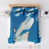 Tsuguko Kanao Blue Sky Dream Space Soft Blend Demon Slayer Kimetsu No Yaiba Bedding Set