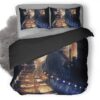 Tunnel Train Art Duvet Cover and Pillowcase Set Bedding Set
