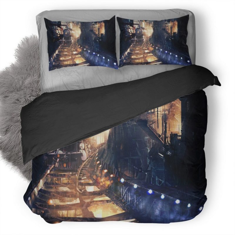 Tunnel Train Art Duvet Cover and Pillowcase Set Bedding Set Tunnel Train Art Duvet Cover and Pillowcase Set Bedding Set