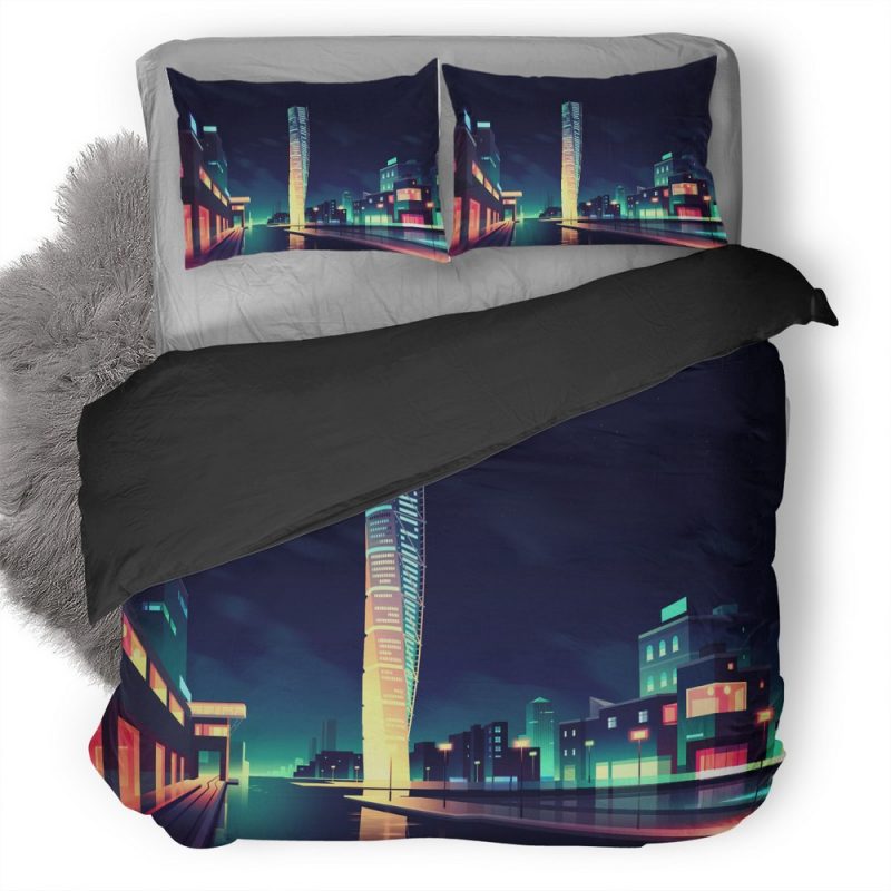 Turning Torso Pp Duvet Cover and Pillowcase Set Bedding Set Turning Torso Pp Duvet Cover and Pillowcase Set Bedding Set