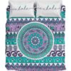 Turpuoise Mandala Duvet Cover and Pillowcase Set Bedding Set