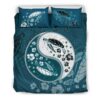 Turtle YinYang Style Duver Duvet Cover and Pillowcase Set Bedding Set